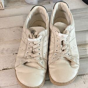 White Leather Sneakers